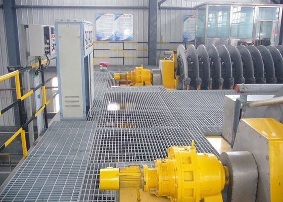 महासागर पेट्रोलियम प्लेटफार्म जस्ती तल झंझरी 6 मिमी मोटी दबाव बंद;