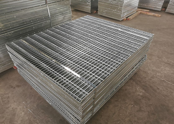कार्बन स्टील Q235 कैटवॉक स्टील ग्रेटिंग 75x10 मिमी एंटी करप्शन: