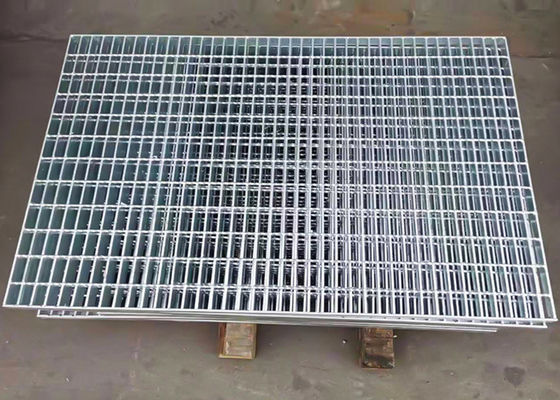 फुटब्रिज के लिए एंटी स्किड 100 मिमी कैटवॉक स्टील ग्रेटिंग प्रेशर लॉक;