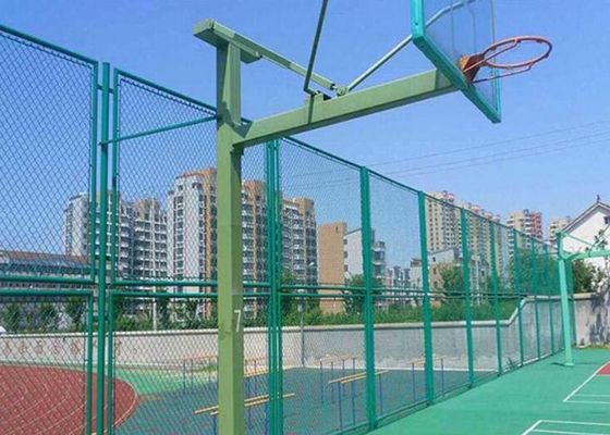 हाईवे फेंसिंग के लिए 4.0 मिमी हॉट डिप 6FT हाइट डायमंड चेन लिंक फेंस